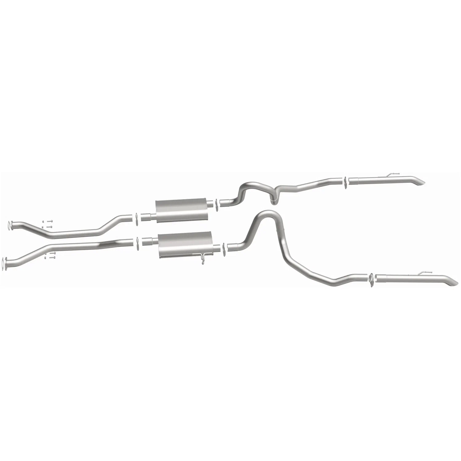 2003-2011 Ford Crown Victoria Direct-Fit Replacement Exhaust System 106-0618
